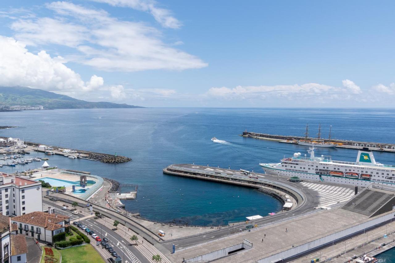 Atlantic Penthouse - City, Montain & Ocean - Free Parking Понта Делгада Екстериор снимка